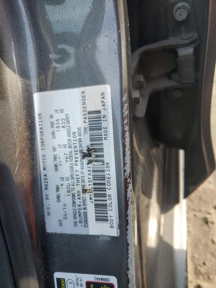 JM1BL1SFXA1316766 2010 Mazda 3 I