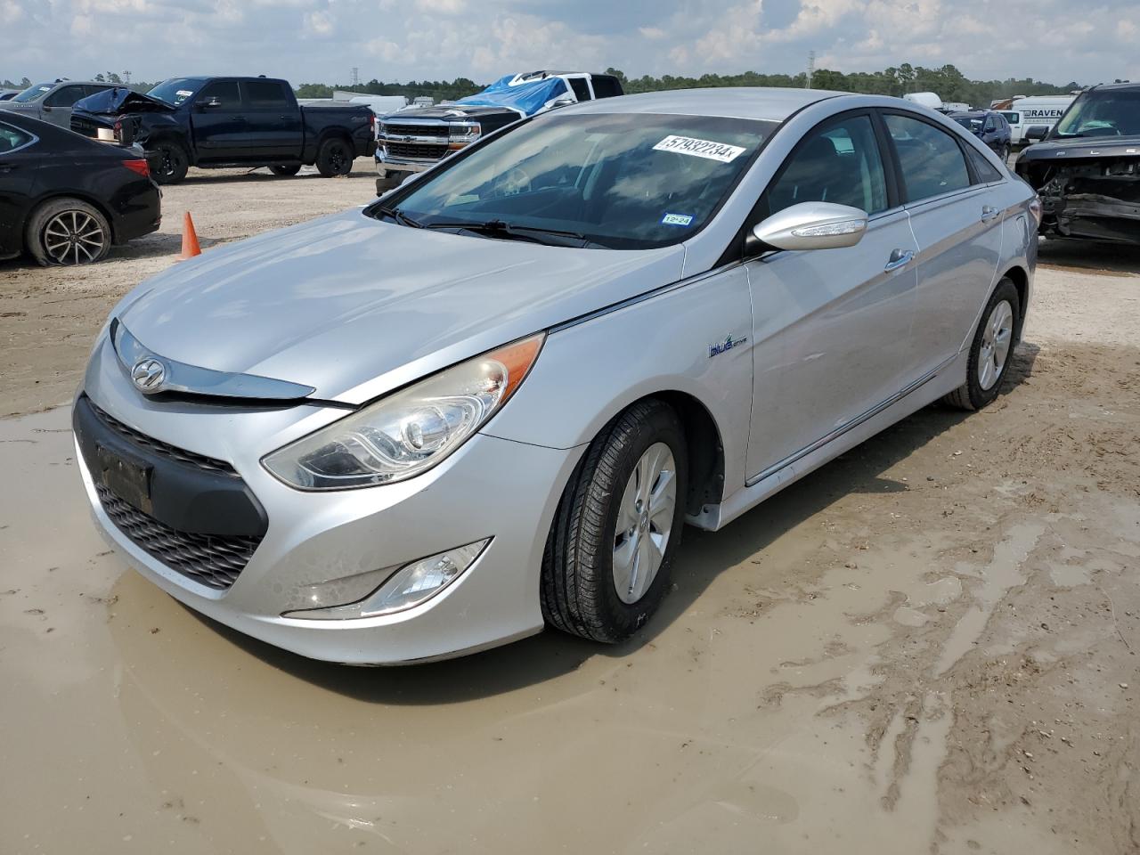 KMHEC4A43DA065586 2013 Hyundai Sonata Hybrid