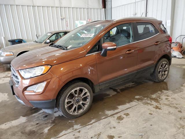 2019 Ford Ecosport Titanium VIN: MAJ6S3KL5KC275318 Lot: 57899154