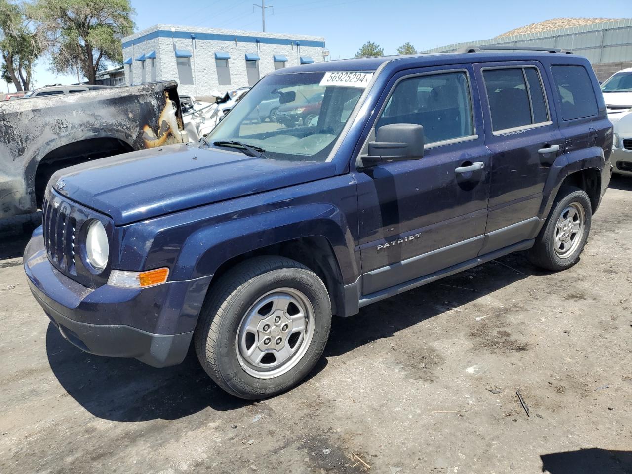 2013 Jeep Patriot Sport vin: 1C4NJPBA4DD225702