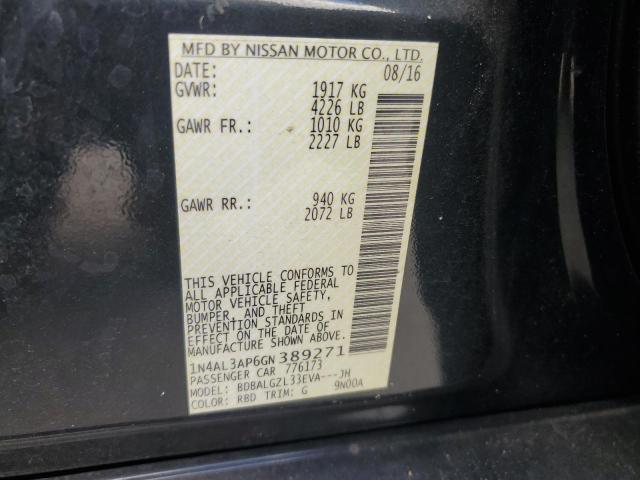 2016 NISSAN ALTIMA 2.5 - 1N4AL3AP6GN389271