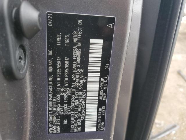 2021 TOYOTA SIENNA LE - 5TDKSKFC5MS019274