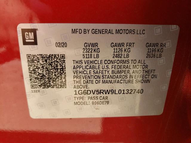 2020 CADILLAC CT5-V - 1G6DV5RW9L0132740