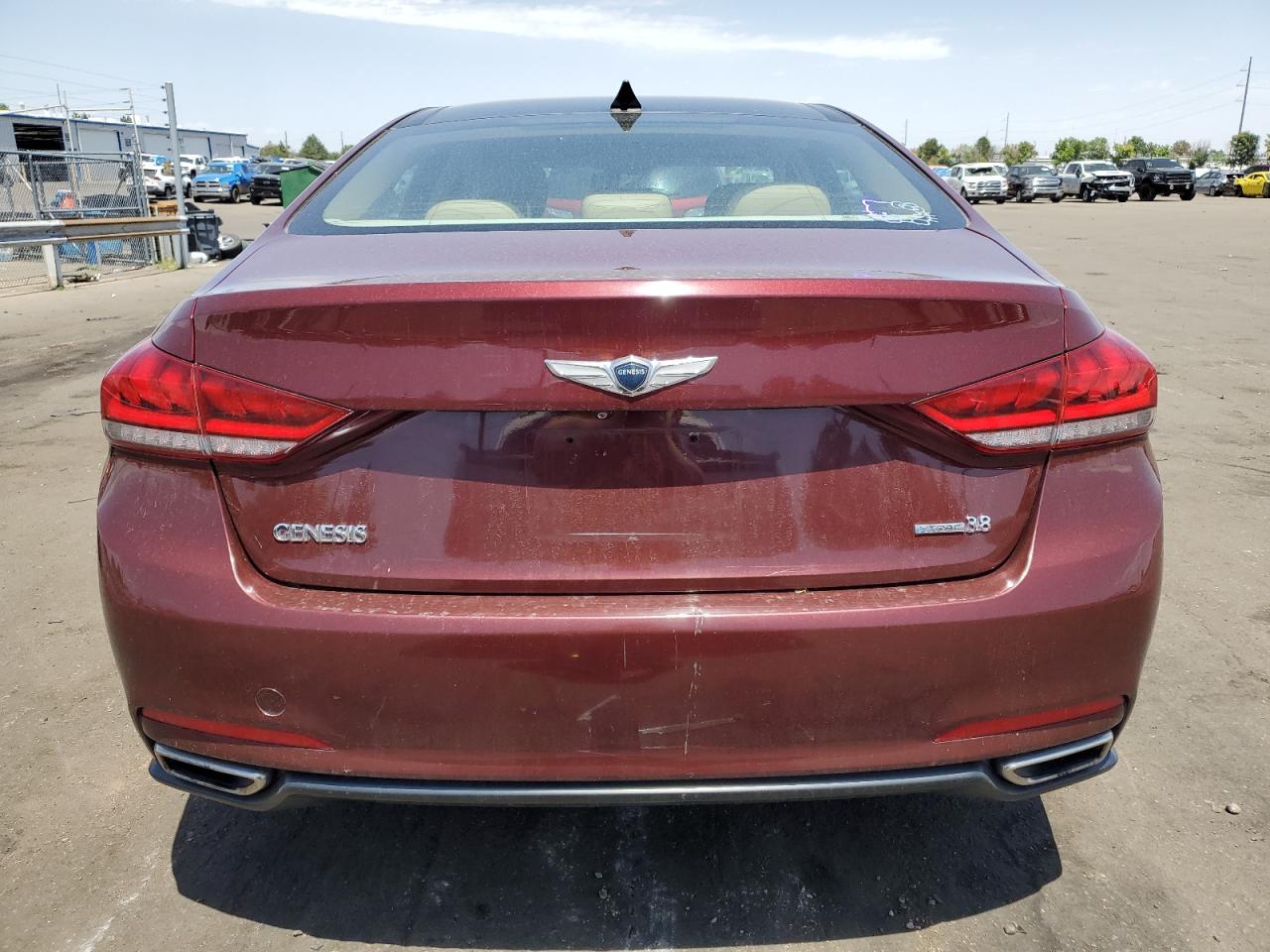 KMHGN4JE2FU093831 2015 Hyundai Genesis 3.8L