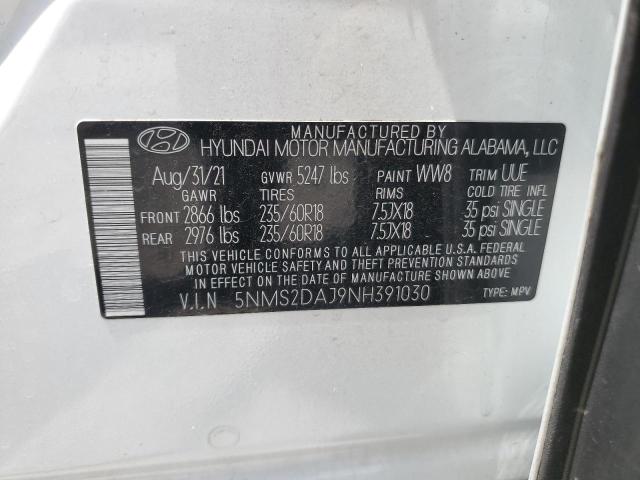 2022 HYUNDAI SANTA FE S - 5NMS2DAJ9NH391030