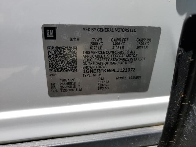 2020 Chevrolet Traverse Ls VIN: 1GNERFKW9LJ121972 Lot: 57248784