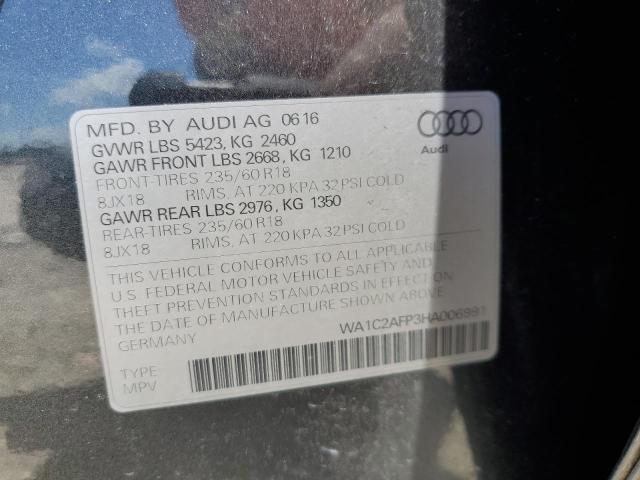 VIN WA1C2AFP3HA006991 2017 Audi Q5, Premium no.13