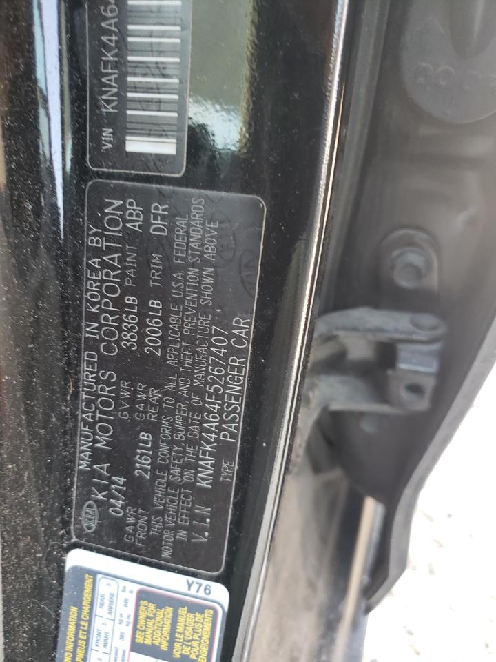 KNAFK4A64F5267407 2015 Kia Forte Lx