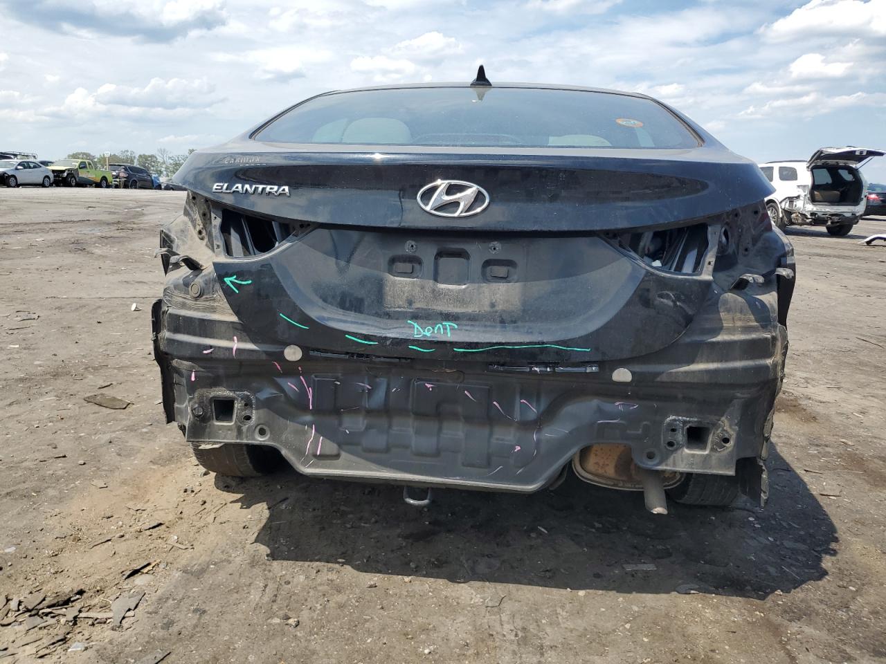 5NPDH4AE9DH255489 2013 Hyundai Elantra Gls