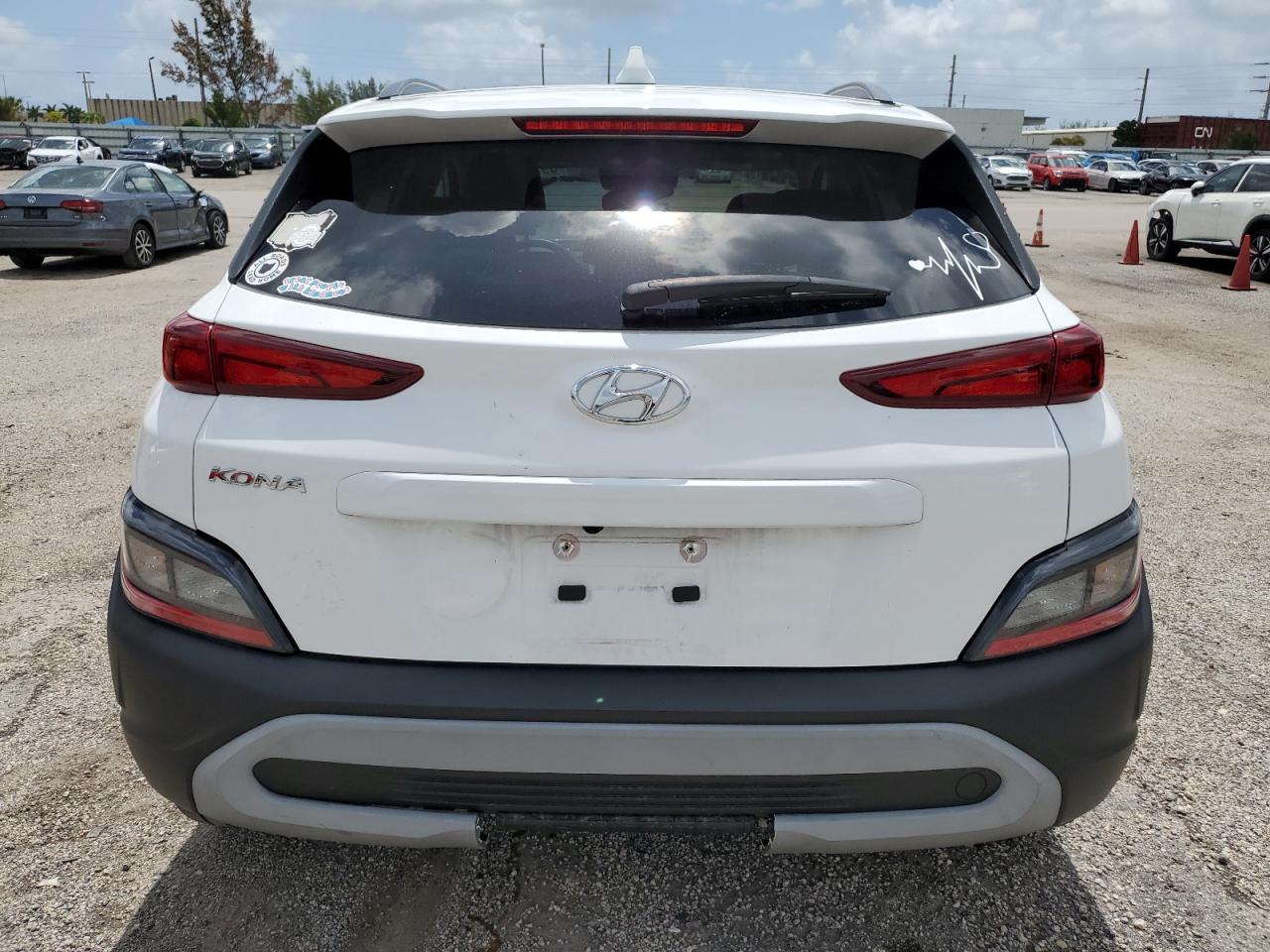 KM8K32AB6NU886851 2022 Hyundai Kona Sel