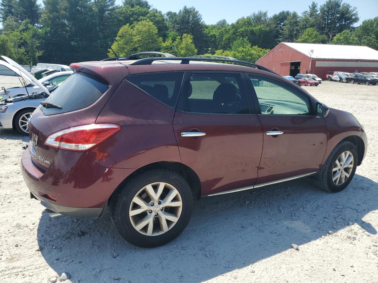 2012 Nissan Murano S vin: JN8AZ1MW6CW214947