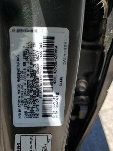 4T1BE32K22U535896 2002 Toyota Camry Le