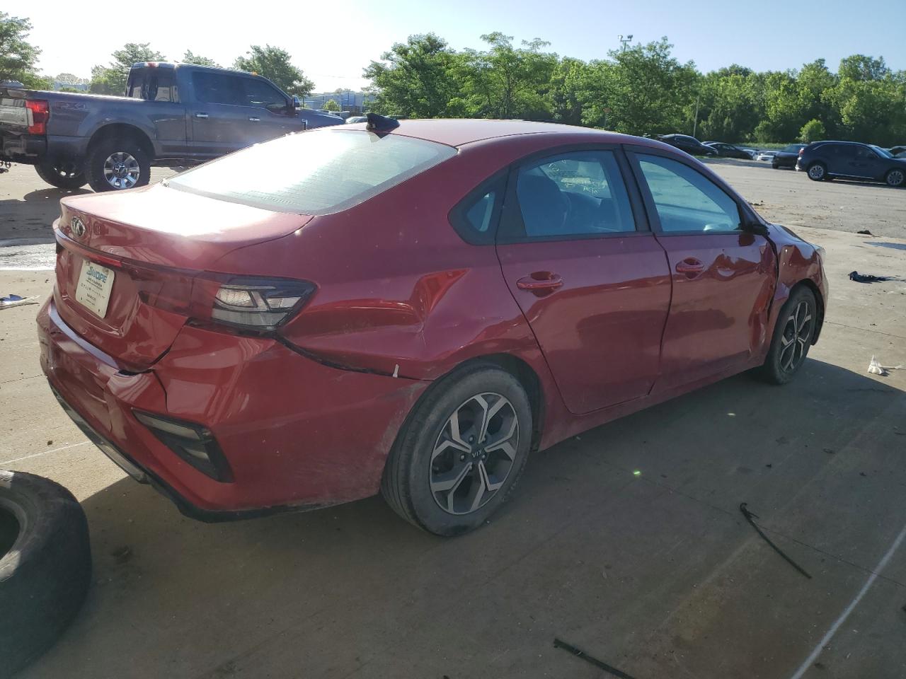 Lot #2955341530 2021 KIA FORTE FE