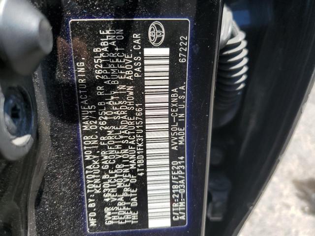 VIN 4T1BD1FK3FU157661 2015 Toyota Camry, Hybrid no.12