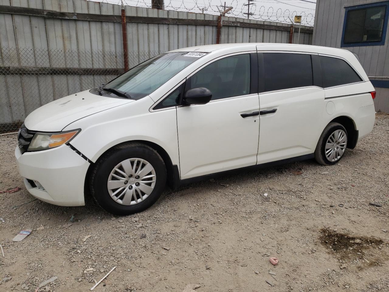 5FNRL5H2XEB070020 2014 Honda Odyssey Lx