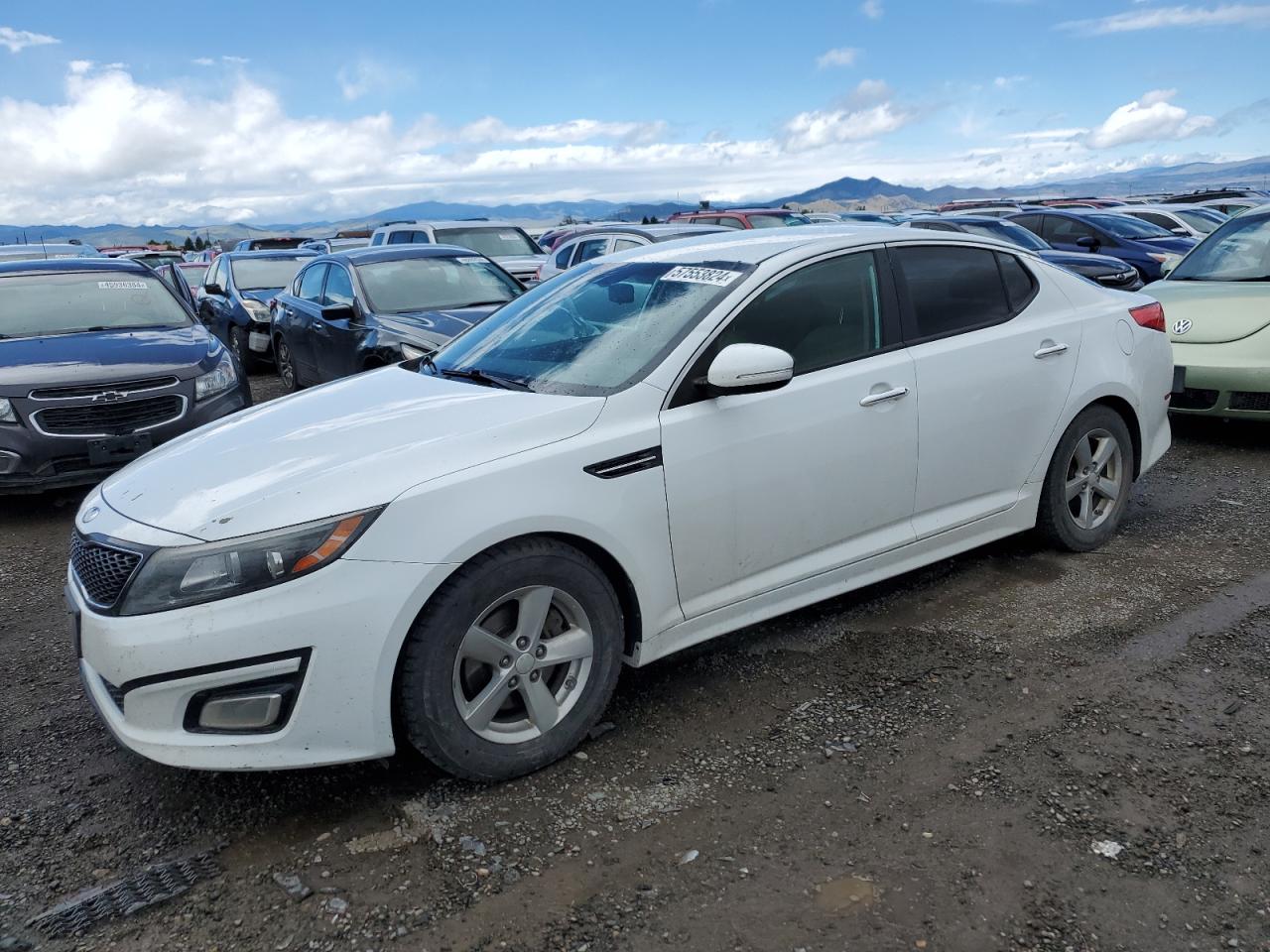 2014 Kia Optima Lx vin: 5XXGM4A71EG348210