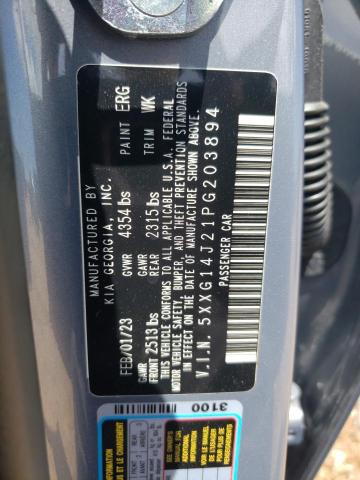 2023 Kia K5 Lxs VIN: 5XXG14J21PG203894 Lot: 61056474
