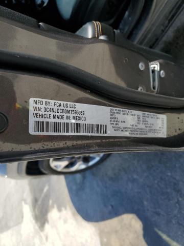 2021 Jeep Compass Limited VIN: 3C4NJDCB0MT595089 Lot: 60036834