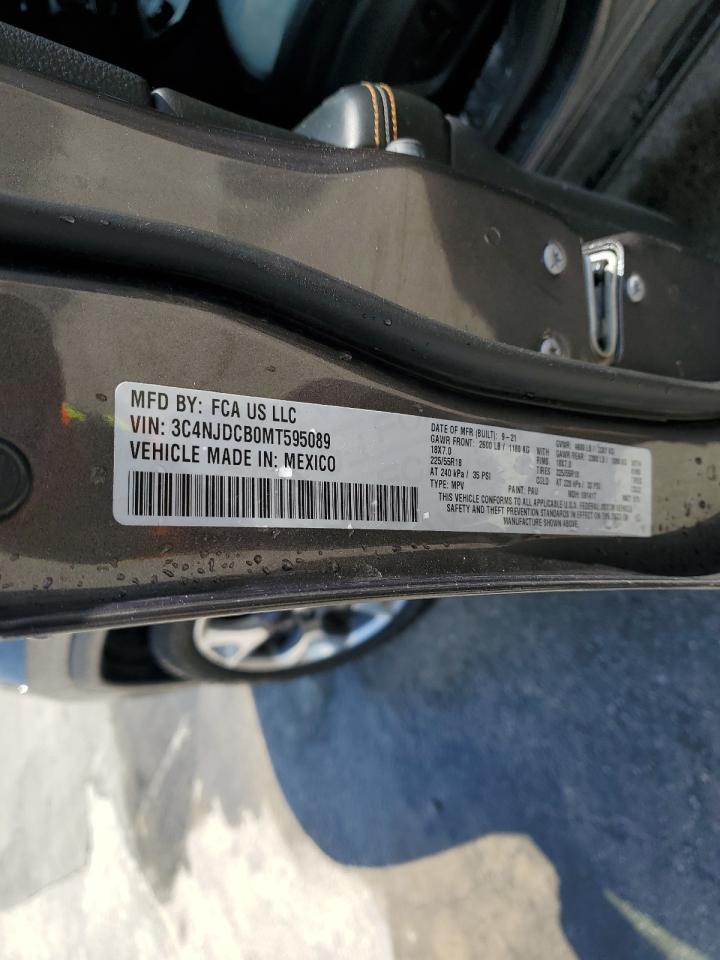 3C4NJDCB0MT595089 2021 Jeep Compass Limited