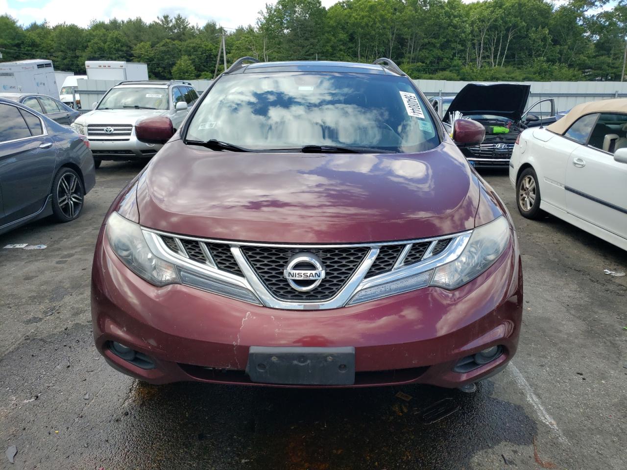 2012 Nissan Murano S vin: JN8AZ1MW6CW209957