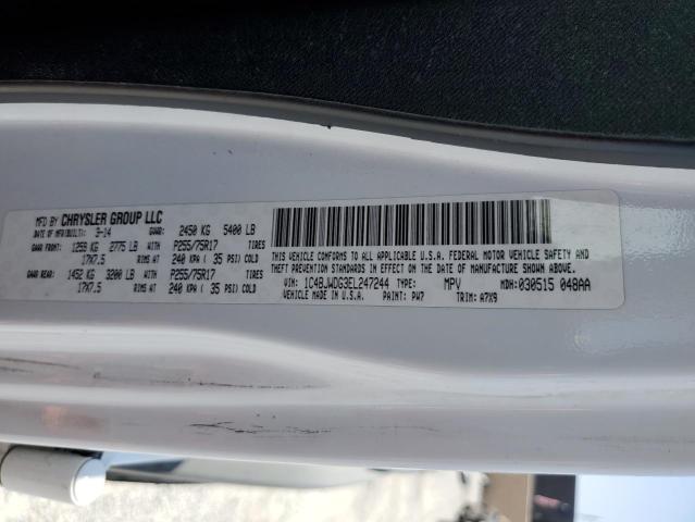 2014 Jeep Wrangler Unlimited Sport VIN: 1C4BJWDG3EL247244 Lot: 58425714