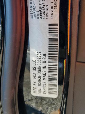 1C4RJHBG5N8502055 2022 Jeep Grand Cherokee Limited