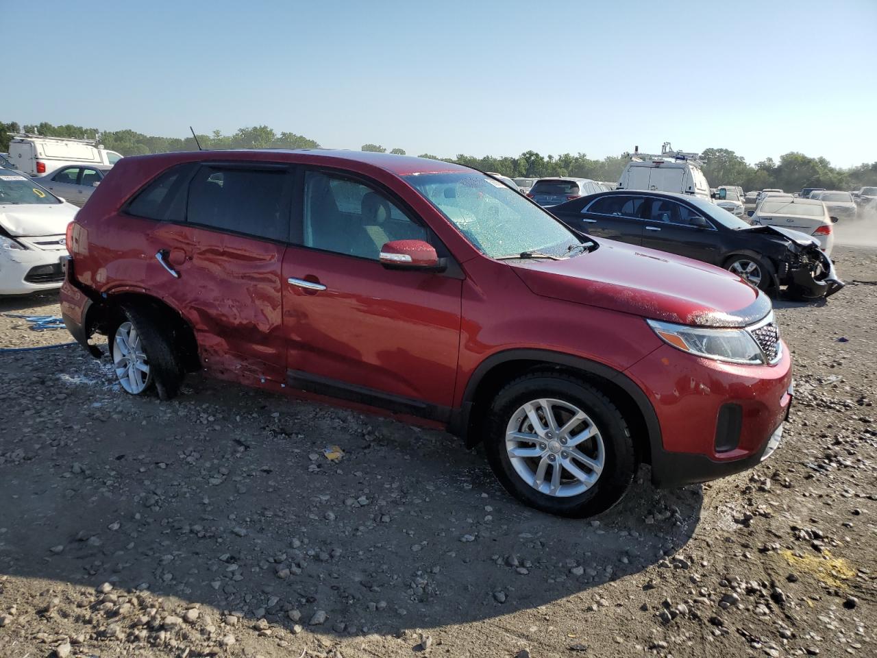 2015 Kia Sorento Lx vin: 5XYKT3A63FG558187