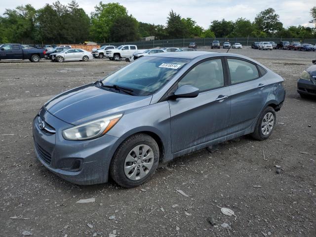 2017 Hyundai Accent Se VIN: KMHCT4AE3HU351099 Lot: 57418514