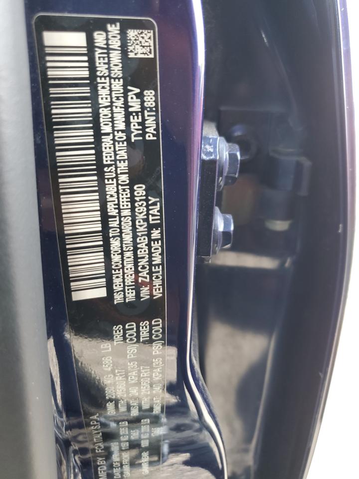 ZACNJBAB1KPK93190 2019 Jeep Renegade Sport