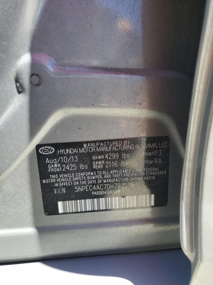 5NPEC4AC7DH793576 2013 Hyundai Sonata Se