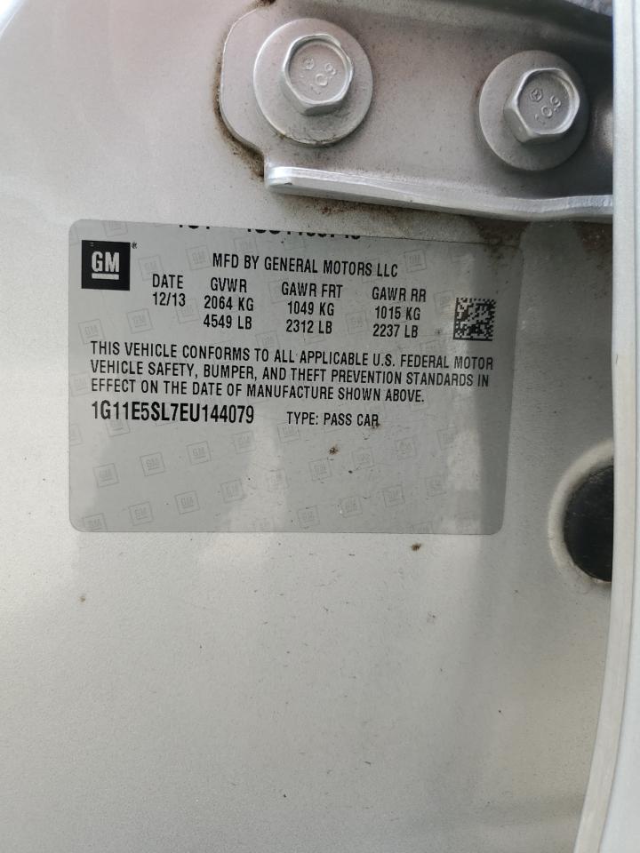 1G11E5SL7EU144079 2014 Chevrolet Malibu 2Lt