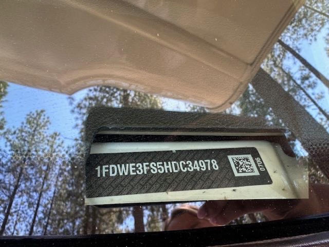 1FDWE3FS5HDC34978 2017 Ford Econoline E350 Super Duty Cutaway Van