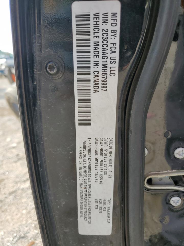 2C3CCAAG1MH679997 2021 Chrysler 300 Touring