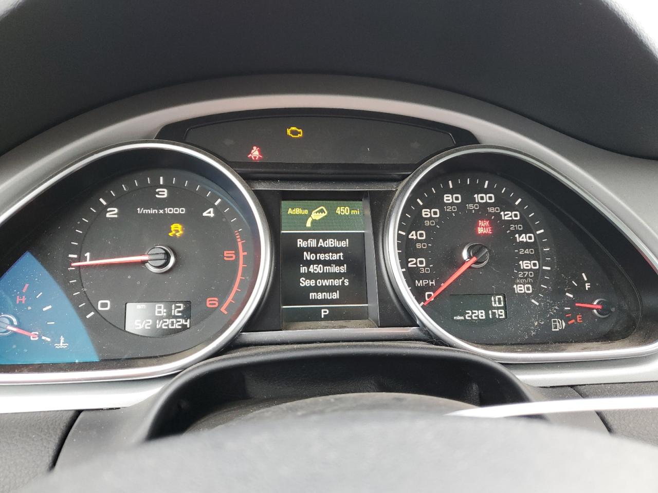 WA1LMAFE6ED005580 2014 Audi Q7 Premium Plus