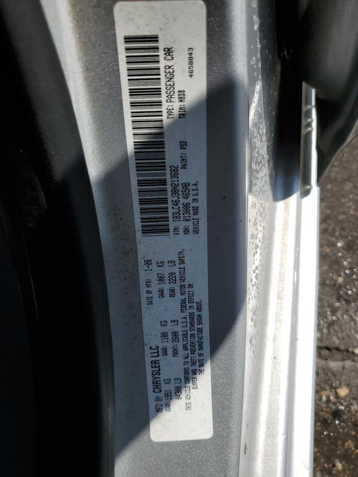 1B3LC46J38N213682 2008 Dodge Avenger Se