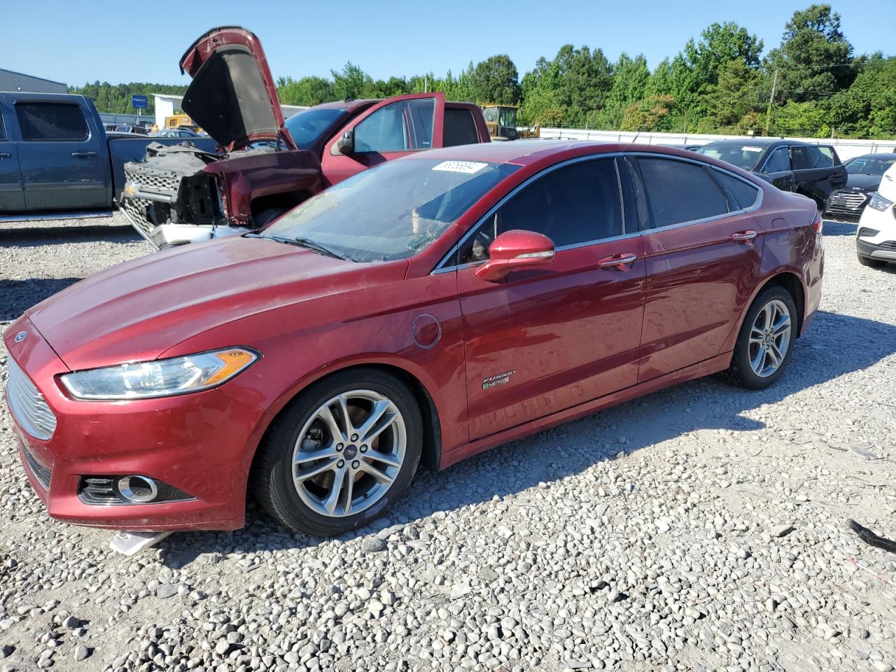 2016 Ford Fusion Titanium Phev vin: 3FA6P0SU9GR349549