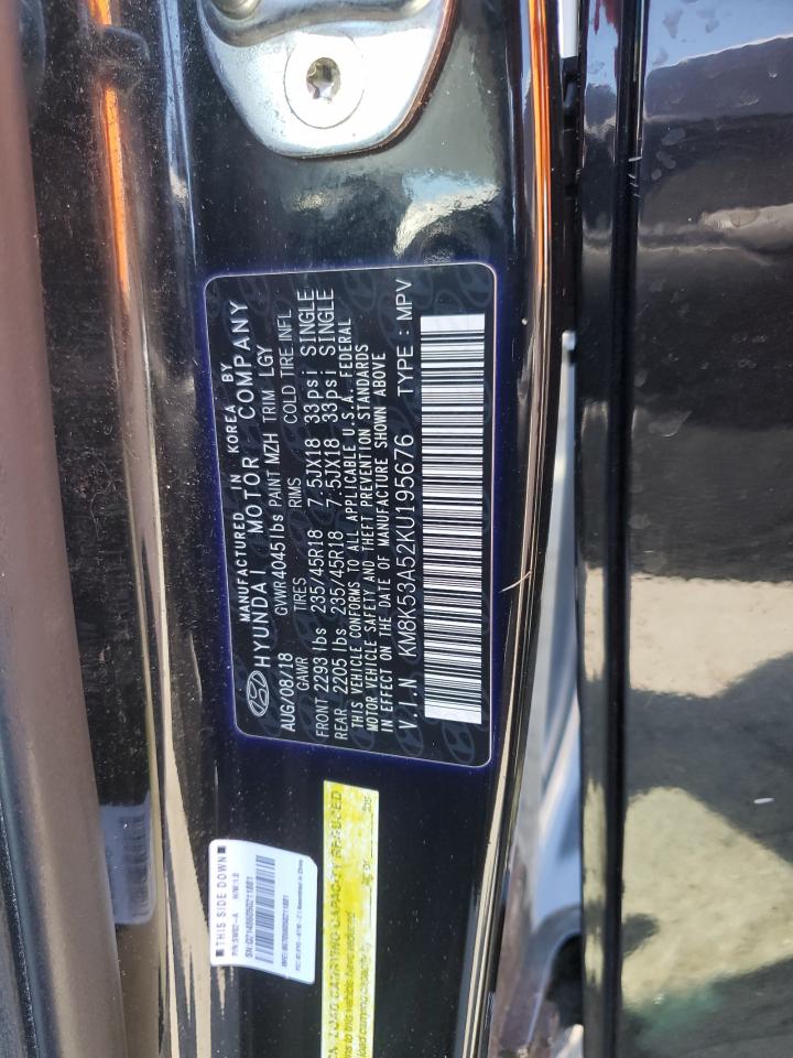 KM8K53A52KU195676 2019 Hyundai Kona Ultimate