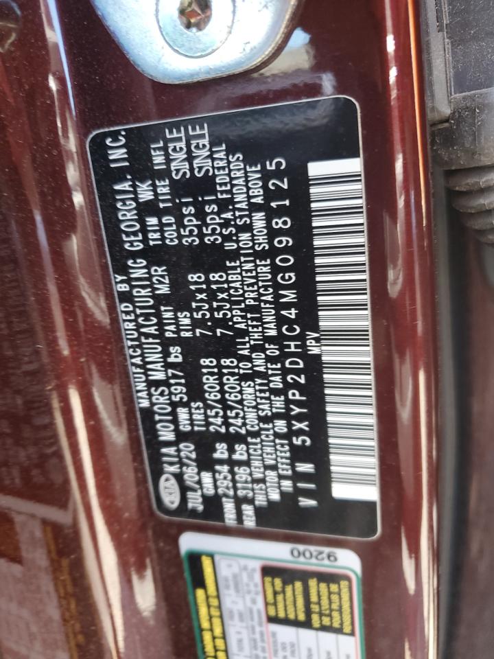 5XYP2DHC4MG098125 2021 Kia Telluride Lx