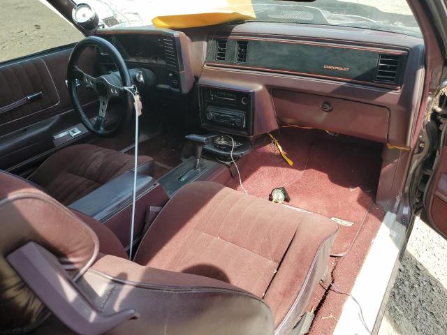 1987 Chevrolet Monte Carlo VIN: 1G1GZ11G3HP142750 Lot: 60148504