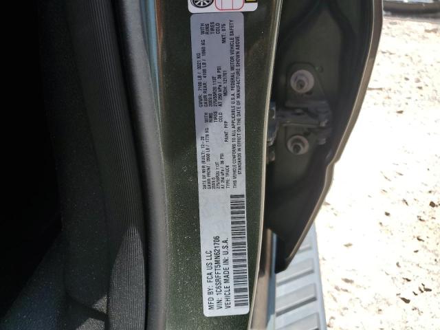 2021 RAM 1500 BIG H - 1C6SRFFT5MN621706
