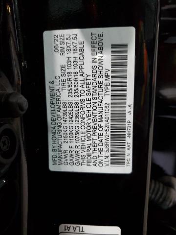 2022 Honda Cr-V Ex VIN: 5J6RW2H52NA011062 Lot: 61155564