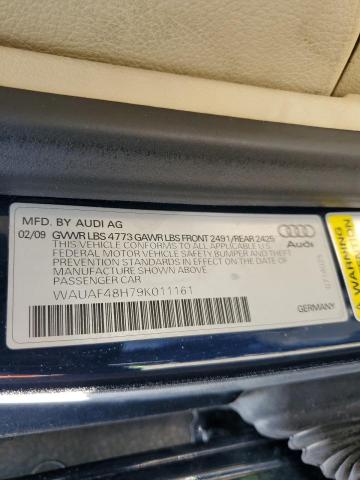 2009 Audi A4 2.0T Cabriolet VIN: WAUAF48H79K011161 Lot: 59866354