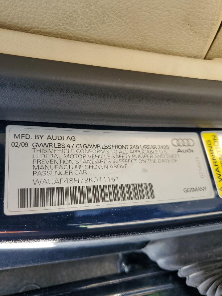WAUAF48H79K011161 2009 Audi A4 2.0T Cabriolet