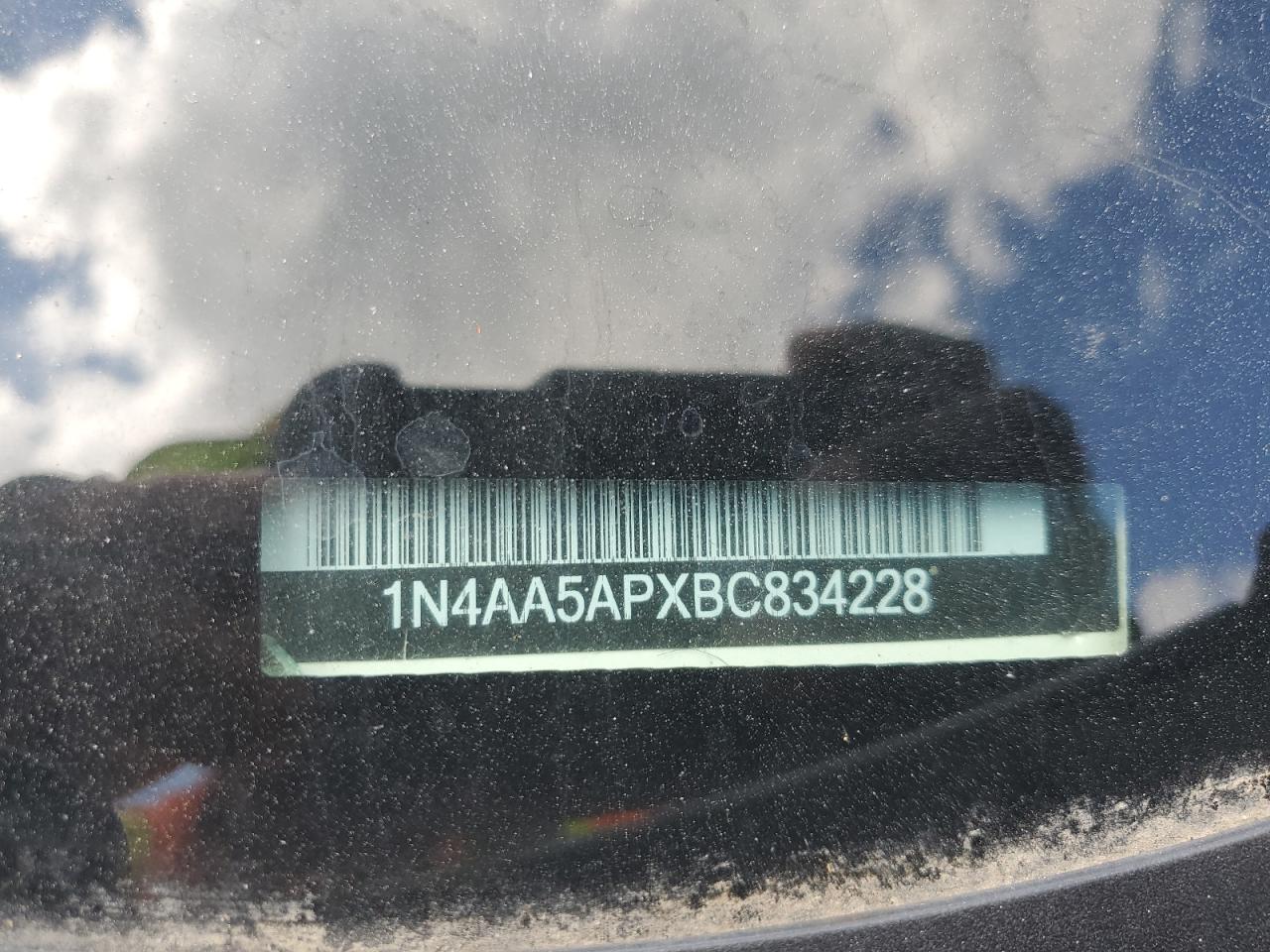 1N4AA5APXBC834228 2011 Nissan Maxima S