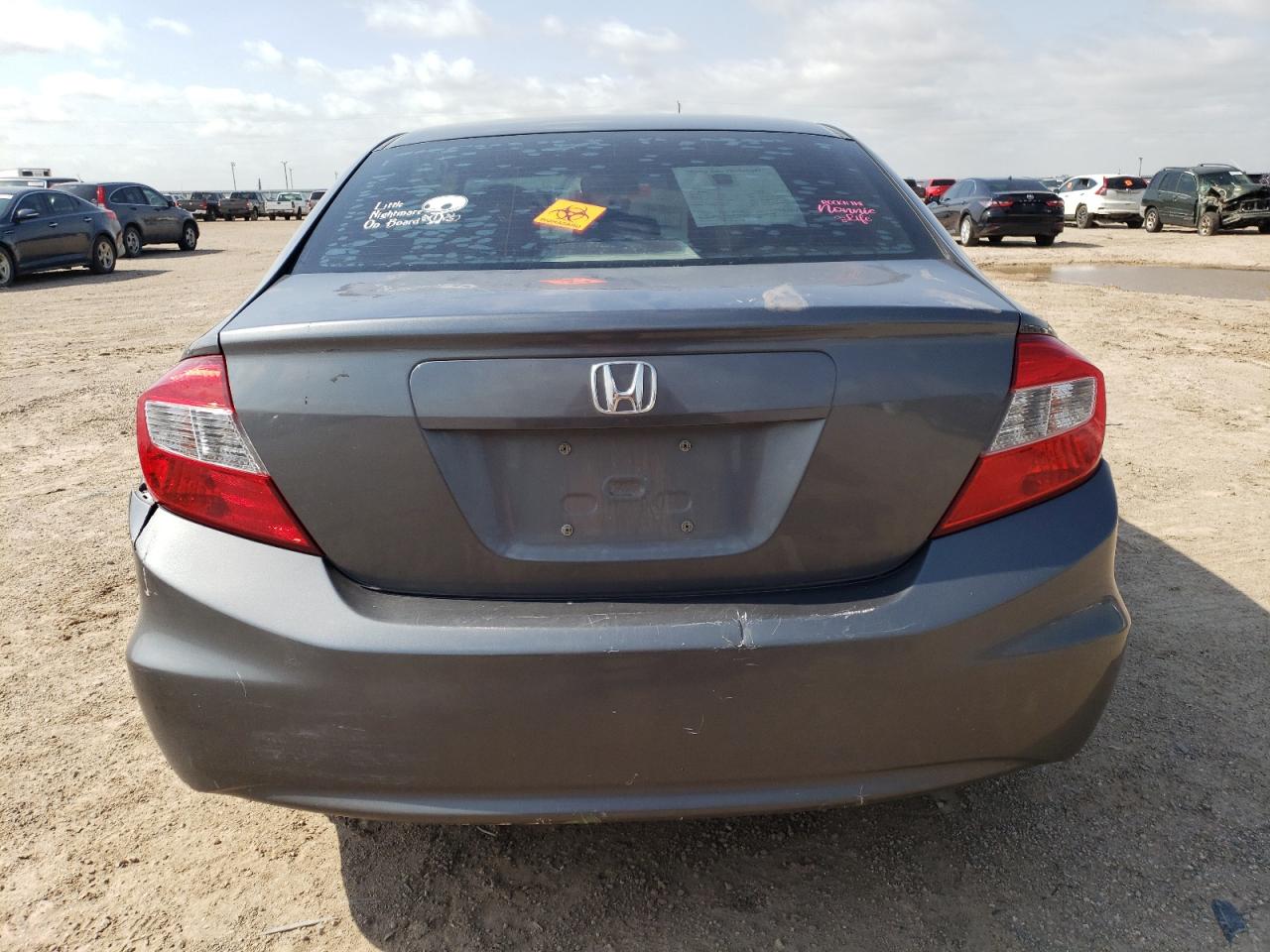 2HGFB2F8XCH601267 2012 Honda Civic Ex