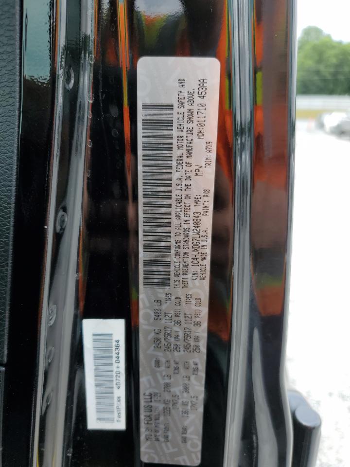 1C4HJXDG7LW240843 2020 Jeep Wrangler Unlimited Sport