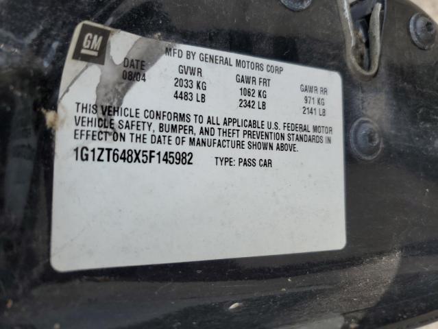 2005 Chevrolet Malibu Maxx Ls VIN: 1G1ZT648X5F145982 Lot: 60965234