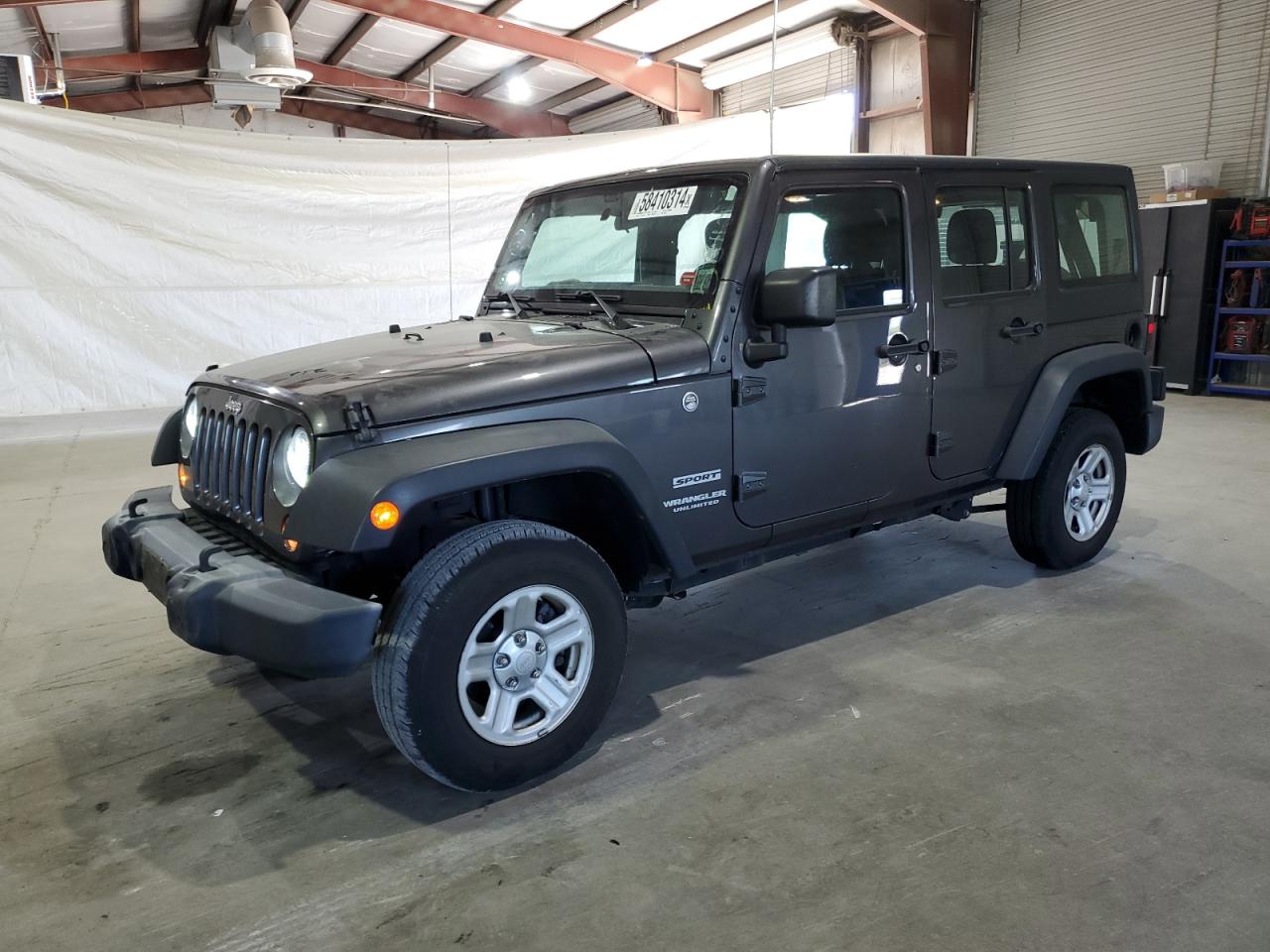 1C4BJWDG6HL722762 2017 Jeep Wrangler Unlimited Sport