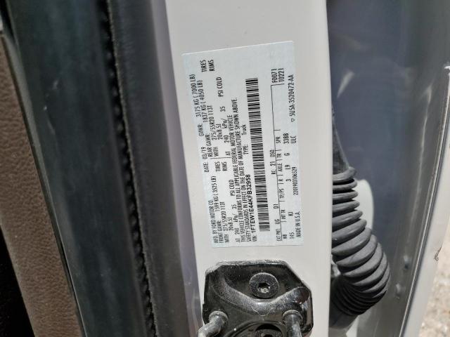 2019 Ford F150 Supercrew VIN: 1FTEW1E44KFB32958 Lot: 59288504