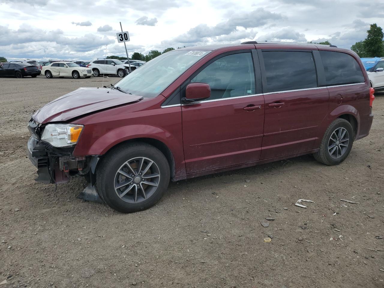 2017 Dodge Grand Caravan Sxt vin: 2C4RDGCG7HR847516